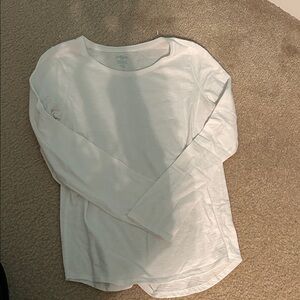 SO Kids White Long Sleeve Tee